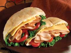 Curried Turkey Pita Curried Turkey Pita picture